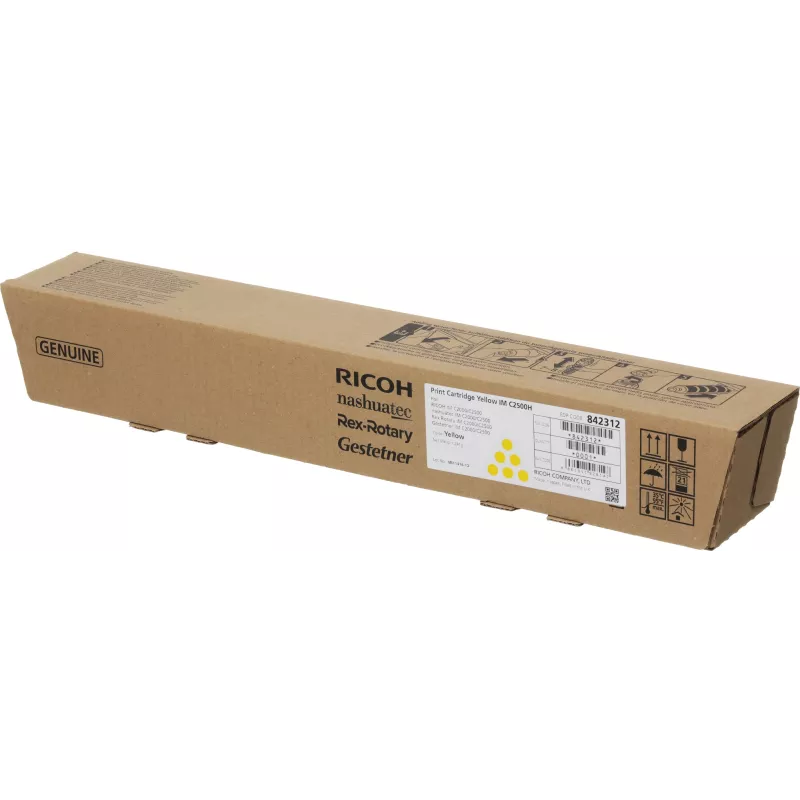 Картридж лазерный Ricoh IM C2500H 842312 желтый (10500стр.) для Ricoh IM C2000/IM C2500