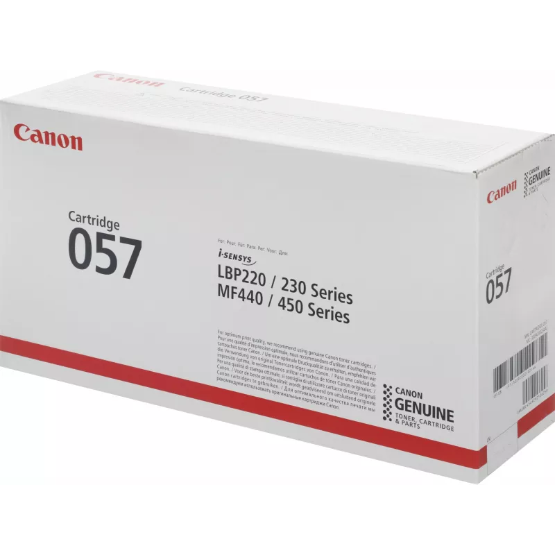 Картридж лазерный Canon 057 3009C002 черный бар.в компл. (3100стр.) для Canon LBP228x/LBP226dw/LBP223dw/MF449x/MF446x/MF445dw/MF443dw/MF453dw