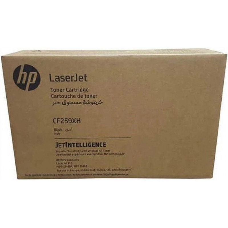 Картридж лазерный HP 59X CF259XH черный (10000стр.) для HP LJ M304/M404/MFP M428 (техн.упак)