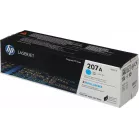 Картридж лазерный HP 207A W2211A голубой бар.в компл. (1250стр.) для HP M255/MFP M282/M283