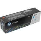 Картридж лазерный HP 207A W2211A голубой бар.в компл. (1250стр.) для HP M255/MFP M282/M283