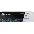 Картридж лазерный HP 207A W2211A голубой бар.в компл. (1250стр.) для HP M255/MFP M282/M283