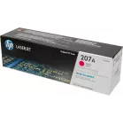 Картридж лазерный HP 207A W2213A пурпурный бар.в компл. (1250стр.) для HP M255/MFP M282/M283