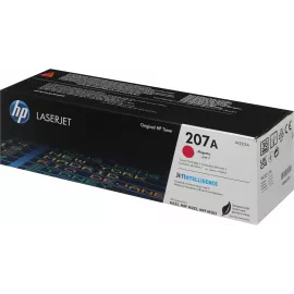 Картридж лазерный HP 207A W2213A пурпурный бар.в компл. (1250стр.) для HP M255/MFP M282/M283