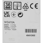 Картридж лазерный HP 216A W2410A черный бар.в компл. (1050стр.) для HP MFP M182/M183