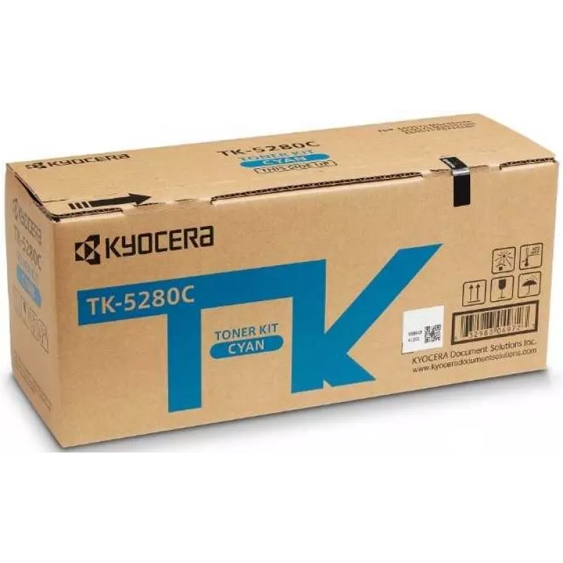 Картридж лазерный Kyocera TK-5280C 1T02TWCNL0 голубой (11000стр.) для Kyocera Ecosys P6235cdn/M6235cidn/M6635cidn