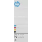Картридж струйный HP 712 3ED67A голубой (29мл) для HP DJ Т230/630
