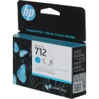 Картридж струйный HP 712 3ED67A голубой (29мл) для HP DJ Т230/630