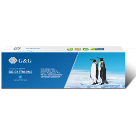 Картридж струйный G&G GG-C13T945240 Т9452 голубой (66мл) для Epson WorkForce Pro WF-C5290DW/C5790DW
