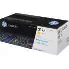 Картридж лазерный HP 212A W2122A желтый бар.в компл. (4500стр.) для HP CLJ Enterprise M554/M555