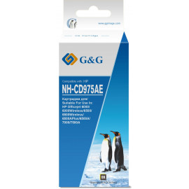 Картридж струйный G&G NH-CD975AE черный (56.6мл) для HP Officejet 6000/6000Wireless/6500/6500Wireless