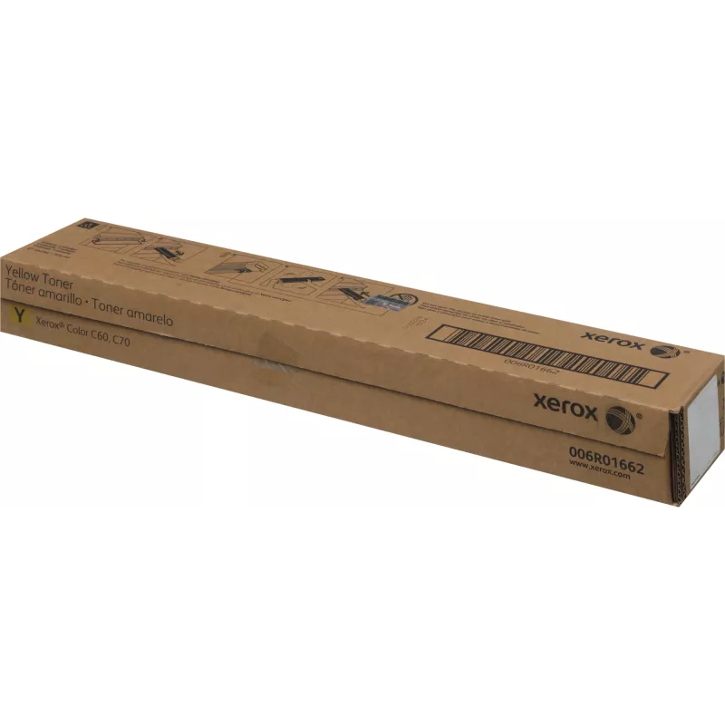 Картридж лазерный Xerox 006R01662 желтый (34000стр.) для Xerox C60/C70