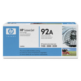 Картридж лазерный HP 92A C4092A черный (2500стр.) для HP LJ 1100/3200