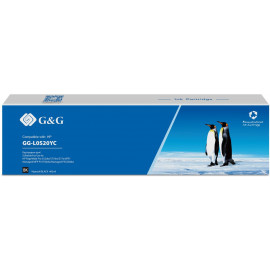 Картридж струйный G&G GG-L0S20YC 976YC черный (465мл) для HP PW Pro 577/552/ Enterprise 556/586