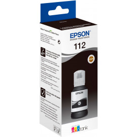 Картридж струйный Epson 112 C13T06C14A черный (7500стр.) (127мл) для Epson L11160/L15150/L15160/L6490/L6550/M15140