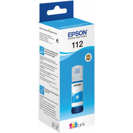 Картридж струйный Epson 112 C13T06C24A синий (6000стр.) (70мл) для Epson L11160/L15150/L15160/L6490/L6550/M15140