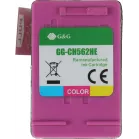 Картридж струйный G&G GG-CH562HE 122 многоцветный (18мл) для HP DJ 1050A/2050A/3000