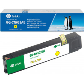 Картридж струйный G&G GG-CN628AE желтый (110мл) для HP Officejet Pro X576dw/X476dn/X551dw/X451dw