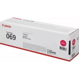 Картридж лазерный Canon 069M 5092C002 пурпурный бар.в компл. (1900стр.) для Canon MF752Cdw/754Cdw, LBP673Cdw