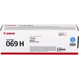 Картридж лазерный Canon 069HC 5097C002/004 голубой бар.в компл. (5500стр.) для Canon MF752Cdw/754Cdw, LBP673Cdw