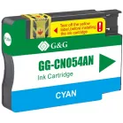 Картридж струйный G&G GG-CN054AN №933XL голубой (14мл) для HP Officejet 6100/6600/6700/7110/7510