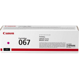 Картридж лазерный Canon 067M 5100C002 пурпурный (1250стр.) для Canon LBP631/633/MF651/655/657