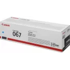 Картридж лазерный Canon 067C 5101C002 голубой бар.в компл. (1250стр.) для Canon LBP631/633/MF651/655/657