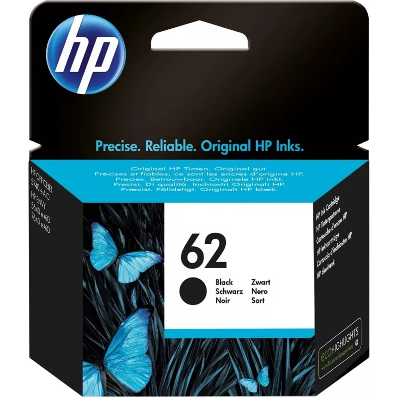 Картридж струйный HP 62 C2P04AE черный (200стр.) для HP OJ 200