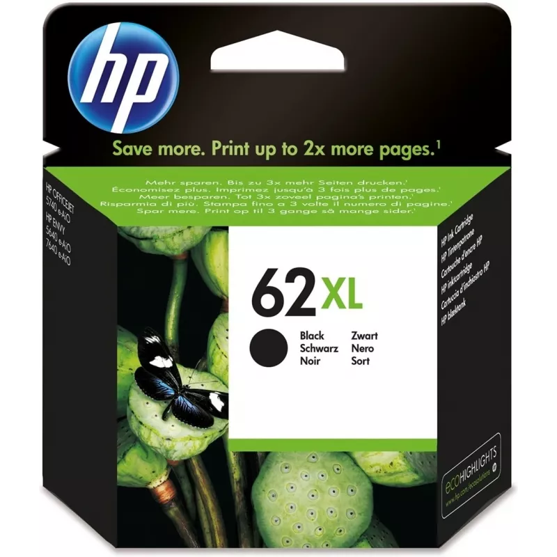 Картридж струйный HP 62XL C2P05AE черный печ.гол.в компл. (600стр.) для HP HP OfficeJet 200
