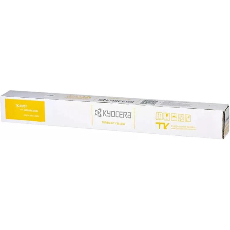 Картридж лазерный Kyocera TK-8375Y 1T02XDANL0 желтый (20000стр.) для Kyocera TASKalfa 3554ci 3554