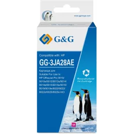 Картридж струйный G&G GG-3JA28AE 963XL пурпурный (25.8мл) для HP OfficeJet Pro 9010/9010e/9012/9012e/9014/9014e/9015/9015e/9016/9019/9019e/9020/9022/9022e/9025/9025e AIO