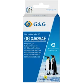 Картридж струйный G&G GG-3JA29AE 963XL желтый (25.8мл) для HP OfficeJet Pro 9010/9010e/9012/9012e/9014/9014e/9015/9015e/9016/9019/9019e/9020/9022/9022e/9025/9025e AIO
