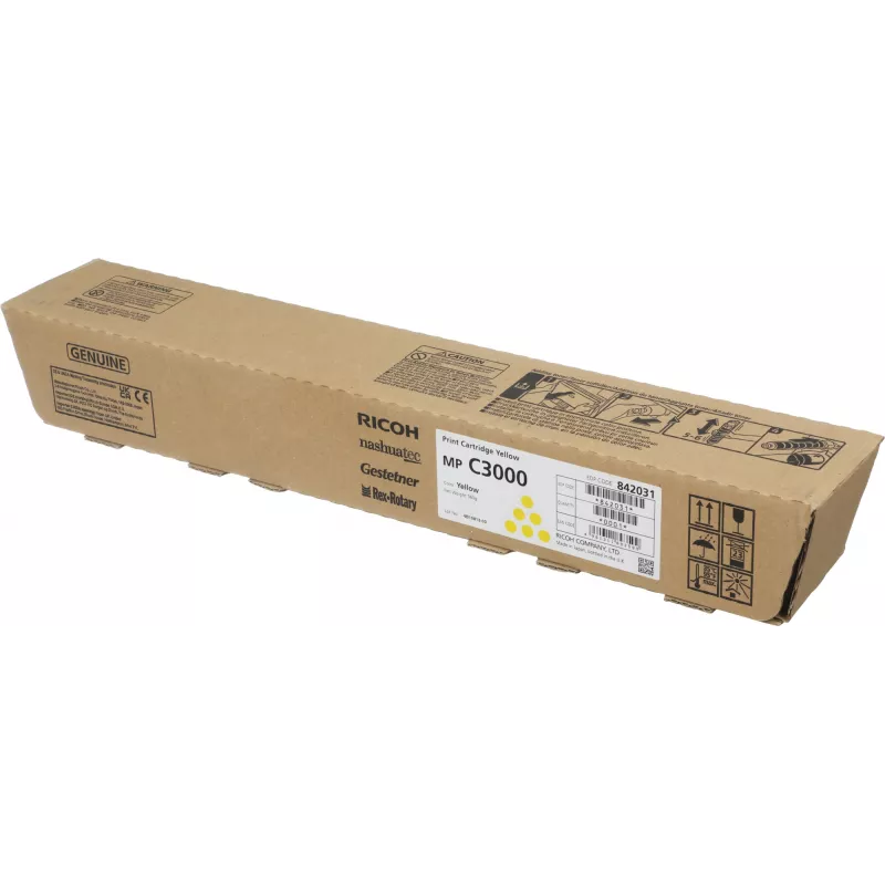 Картридж лазерный Ricoh MP C3000E-Y 842031 желтый (15000стр.) для Ricoh Ricoh Aficio MP C2000/C2500/C3000
