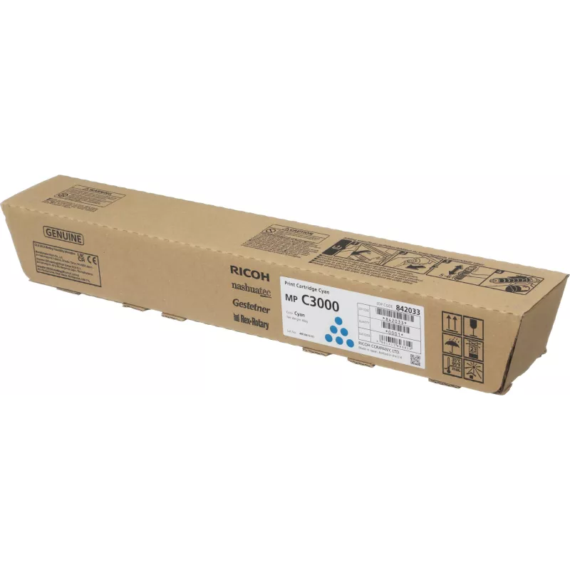 Картридж лазерный Ricoh MP C3000E-C 842033 голубой (15000стр.) для Ricoh Ricoh Aficio MP C2000/C2500/C3000