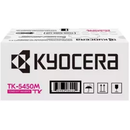 Картридж лазерный Kyocera TK-5450M 1T0C0DBNL0 пурпурный (3200стр.) для Kyocera Kyocera ECOSYS PA2600cx, ECOSYS PA2600cwx, ECOSYS MA2600cfx, ECOSYS MA2600cwfx