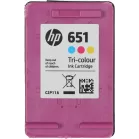 Картридж струйный HP 651 C2P11AE многоцветный (300стр.) для HP DJ IA