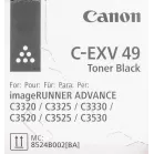 Картридж лазерный Canon C-EXV49BK 8524B002 черный (36000стр.) для Canon iR-ADV C33xx