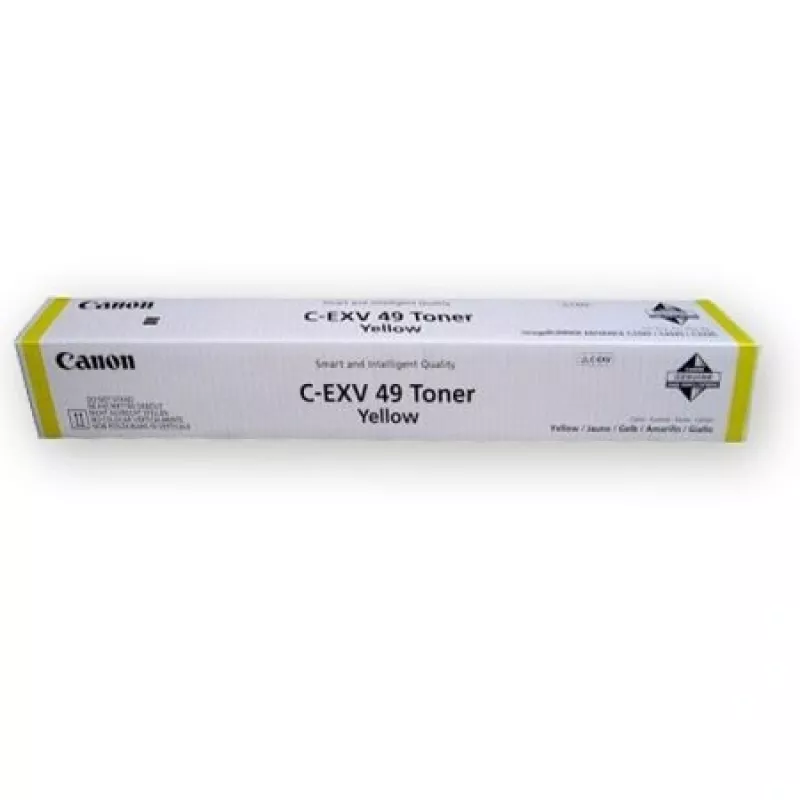 Картридж лазерный Canon C-EXV49Y 8527B002 желтый для Canon iR-ADV C33xx