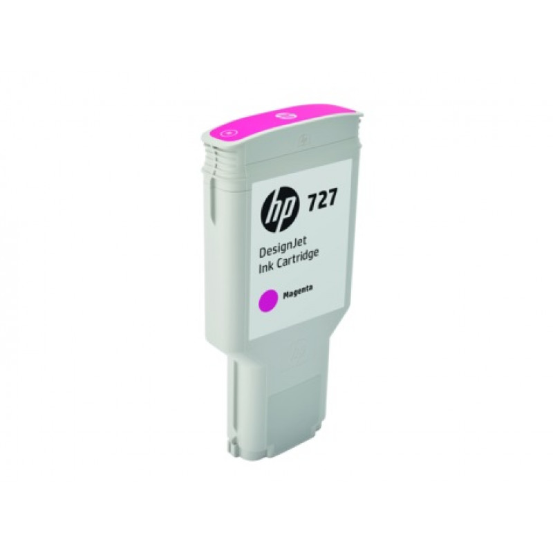 Картридж струйный HP 727 F9J77A пурпурный (300мл) для HP DJ T1500/T1530/T2500/T2530/T920/T930