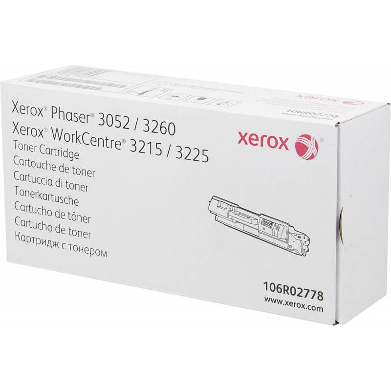 Картридж лазерный Xerox 106R02778 черный (3000стр.) для Xerox Ph 3052/3260/WC 3215/3225