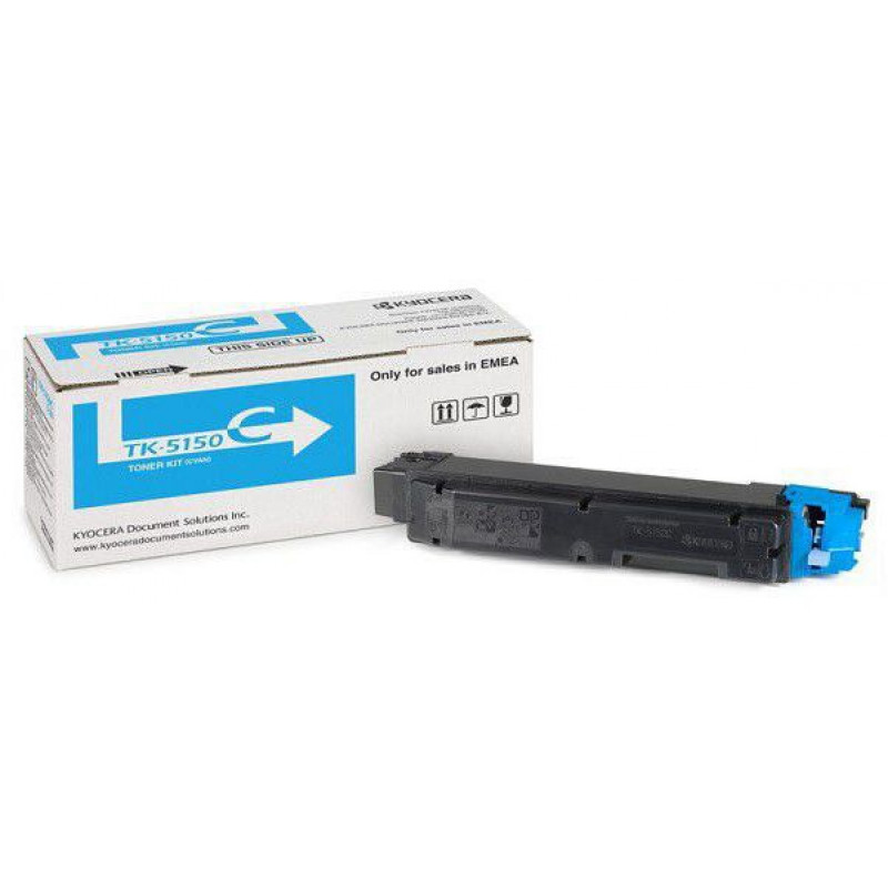 Картридж лазерный Kyocera TK-5150C 1T02NSCNL0 голубой (10000стр.) для Kyocera P6035cdn/M6035cidn/M6535cidn