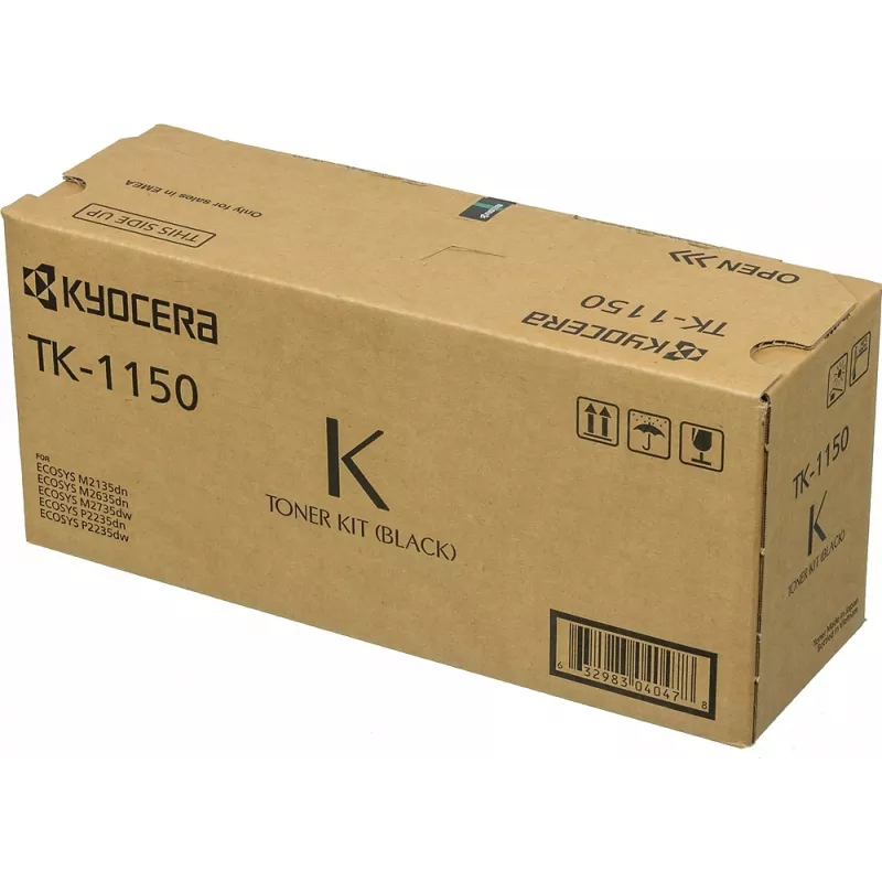 Картридж лазерный Kyocera TK-1150 1T02RV0NL0 черный (3000стр.) для Kyocera P2235dn/P2235dw/M2135dn/M2635dn/M2635dw/M2735dw