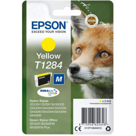 Картридж струйный Epson T1284 C13T12844012 желтый (260стр.) (3.5мл) для Epson S22/SX125