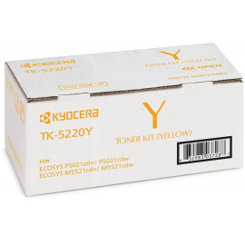 Картридж лазерный Kyocera 1T02R9ANL1 TK-5220Y желтый (1200стр.) для Kyocera P5021cdn/cdw, M5521cdn/cdw