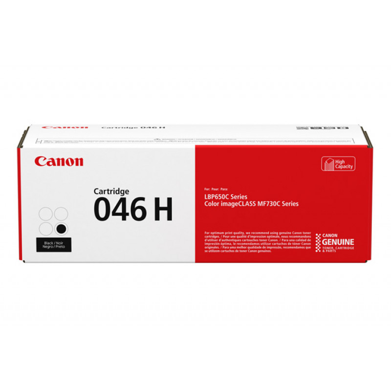 Картридж лазерный Canon 046HBK 1254C002/004 черный (6300стр.) для Canon i-SENSYS LBP650/MF730