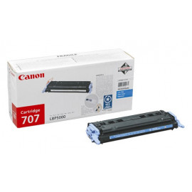 Картридж лазерный Canon 707C 9423A004 голубой (2500стр.) для Canon LBP-5000/5100