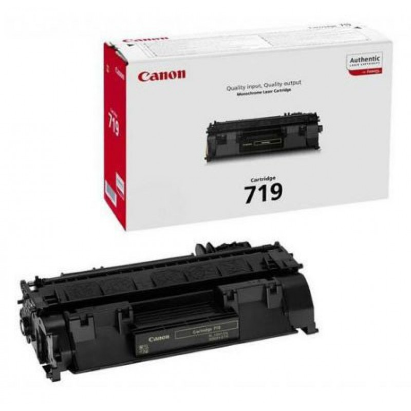 Картридж лазерный Canon 719 3479B002 черный (2100стр.) для Canon i-Sensys MF5840/MF5880/LBP6300/LBP6650