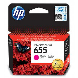 Картридж струйный HP 655 CZ111AE пурпурный (600стр.) для HP DJ IA 3525/4615/4625/5525/6525