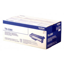 Картридж лазерный Brother TN3380 черный (8000стр.) для Brother DCP8110/8250/HL5450/5470/MFC8520/8950
