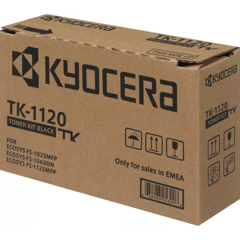 Картридж лазерный Kyocera TK-1120 1T02M70NX1 черный (3000стр.) для Kyocera FS-1060DN/1025/1125